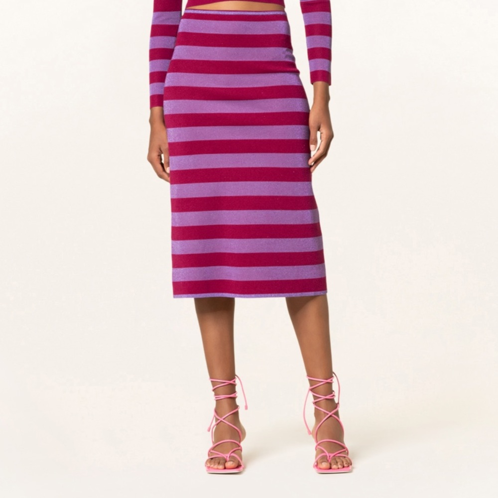 Designer Skirt Sz S BAUM UND PFERDGARTEN Charlotta Midi Skirt NWT MSRP$400